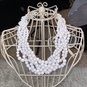 Intertwined beaded boho necklace!
